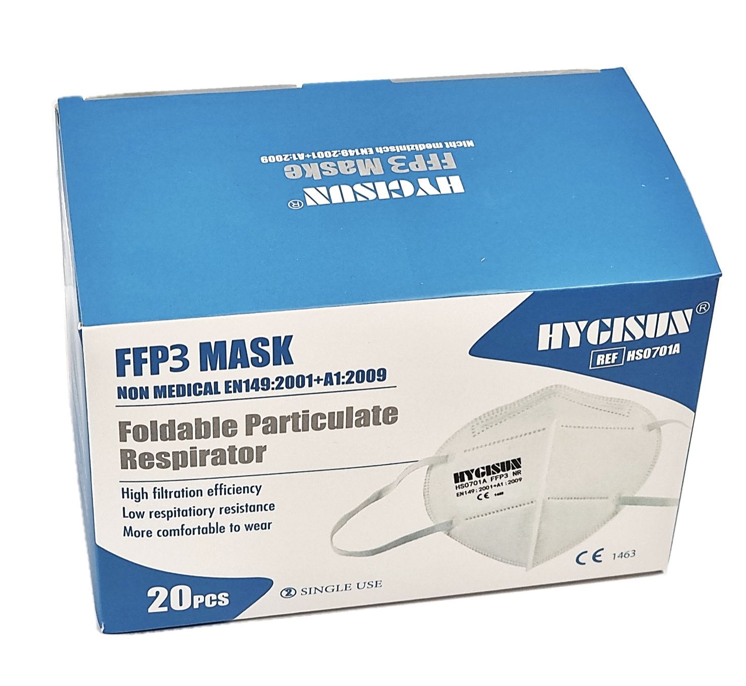 HYGISUN FFP3-Maske ohne Ventil